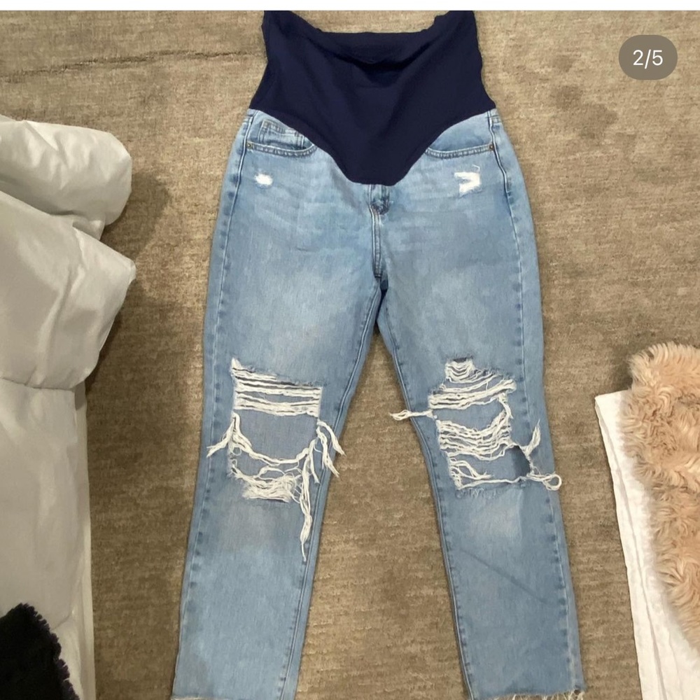 Shop PinkBlush maternity jeans size 28